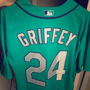 Ken Griffey Jr Throwback Seattle Mariners Jersey